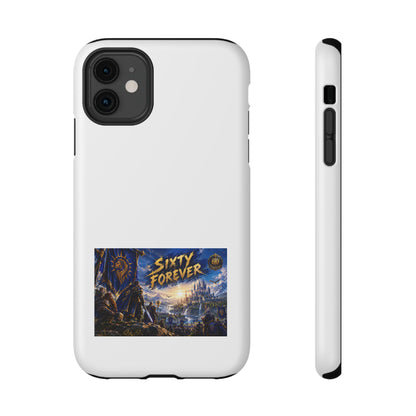 Sixty Forever – Blue Banner – Phone Case