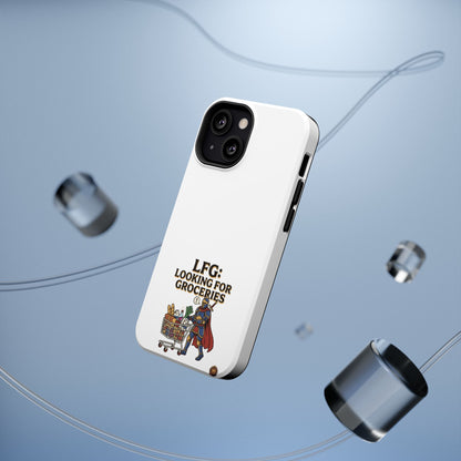 Phone Case — 'LFG: Looking for Groceries' Heavy-Duty Impact-Resistant Phone Case