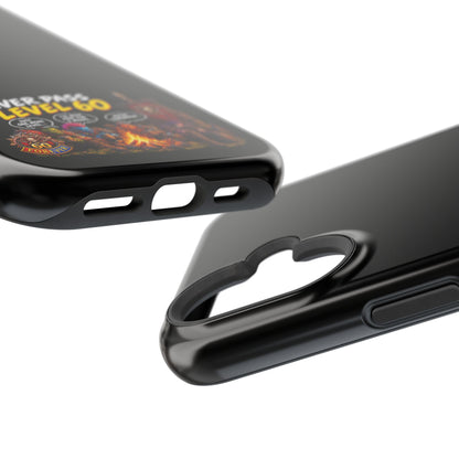 Phone Case — 'Never Pass Level 60' Heavy-Duty Impact-Resistant Phone Case