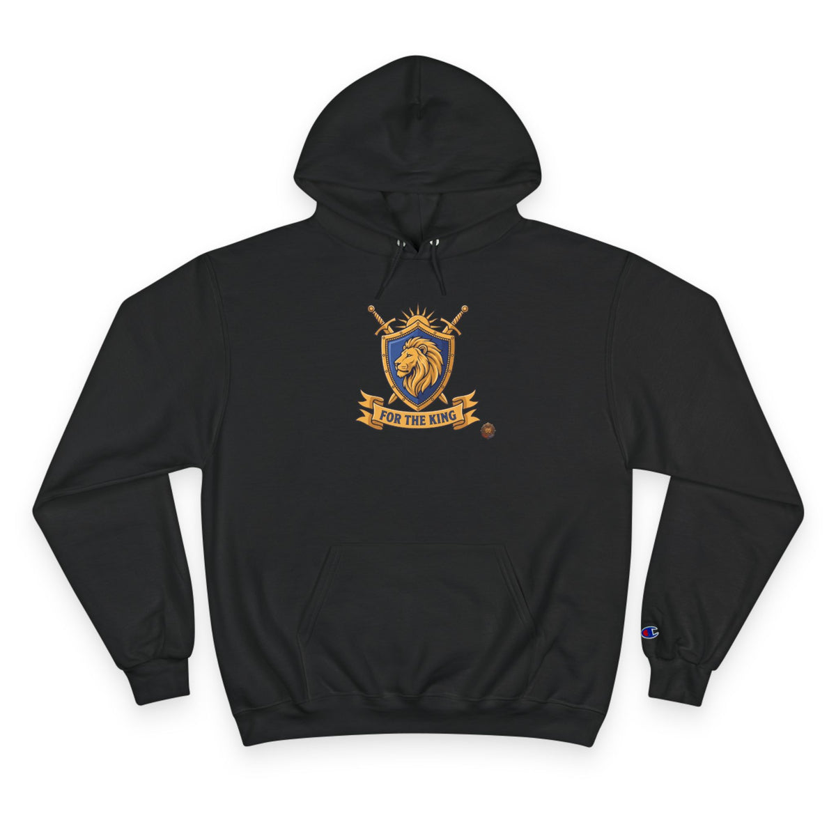 For The King – Crest – Hoodie | Sixty Forever Co.
