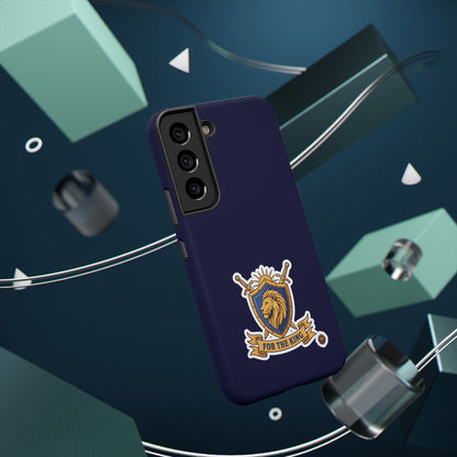 Phone Case — 'For The King Crest' Heavy-Duty Impact-Resistant Phone Case