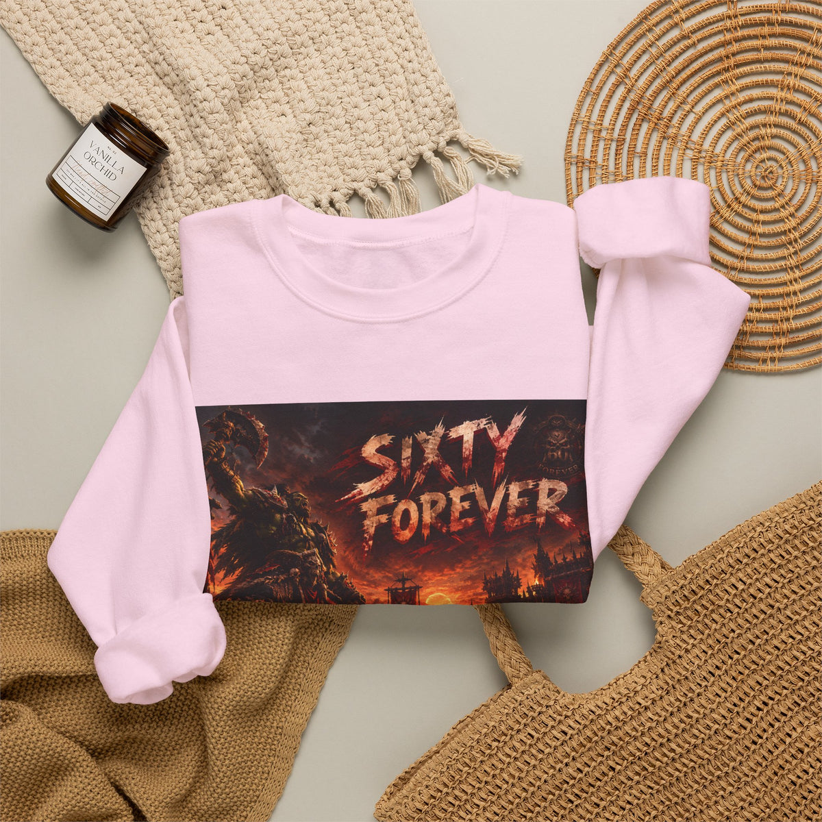 Sixty Forever – Red Fortress – Sweatshirt