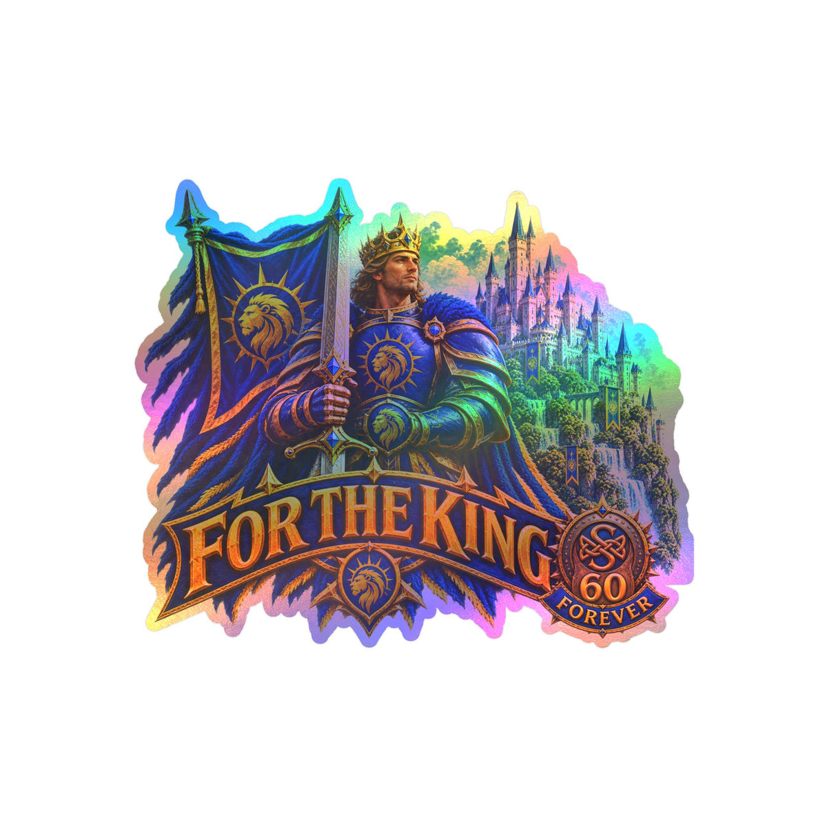 For The King – Banner – Poster Decal