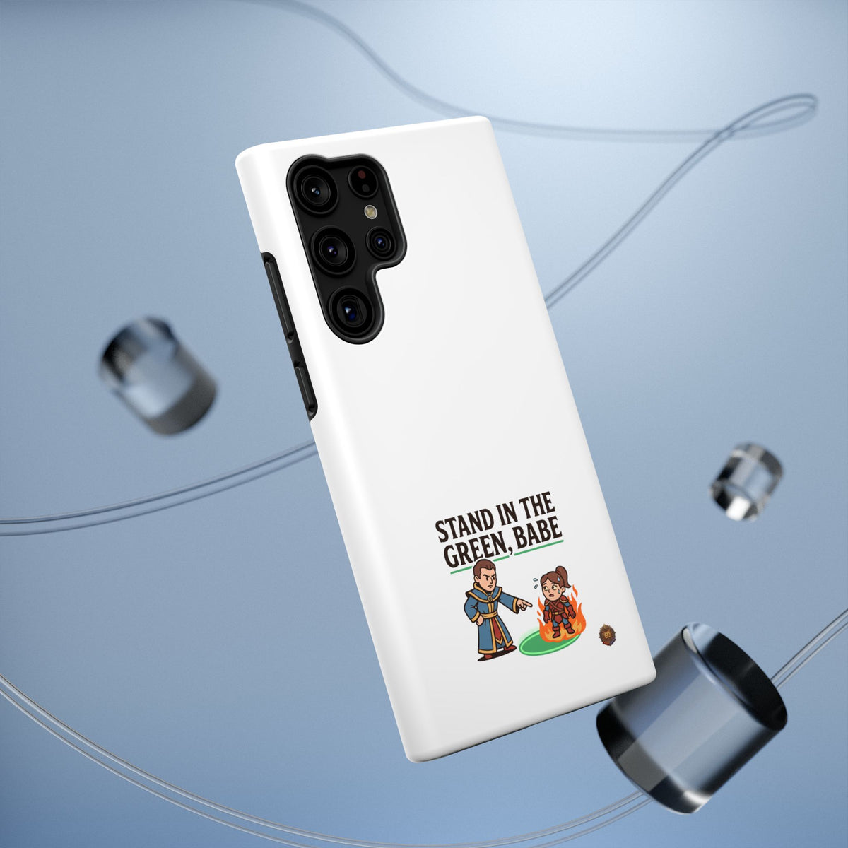 Phone Case — 'Stand in the Green, Babe' Heavy-Duty Impact-Resistant Phone Case