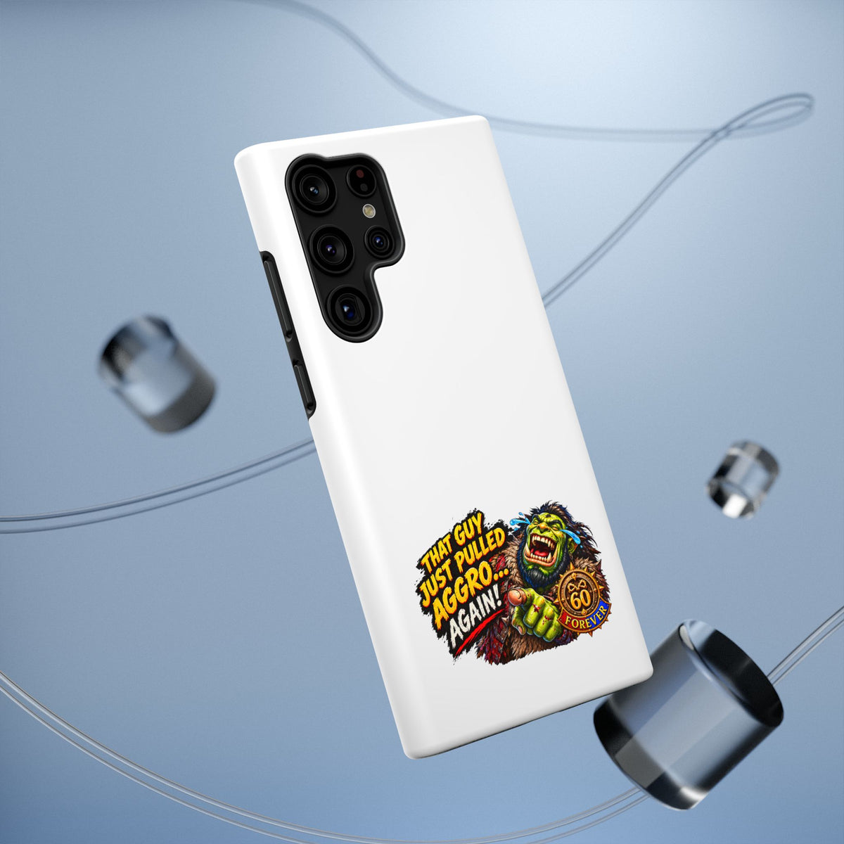 Phone Case — 'That Guy Just Pulled Aggro… Again' Heavy-Duty Impact-Resistant Phone Case