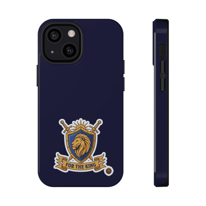 Phone Case — 'For The King Crest' Heavy-Duty Impact-Resistant Phone Case