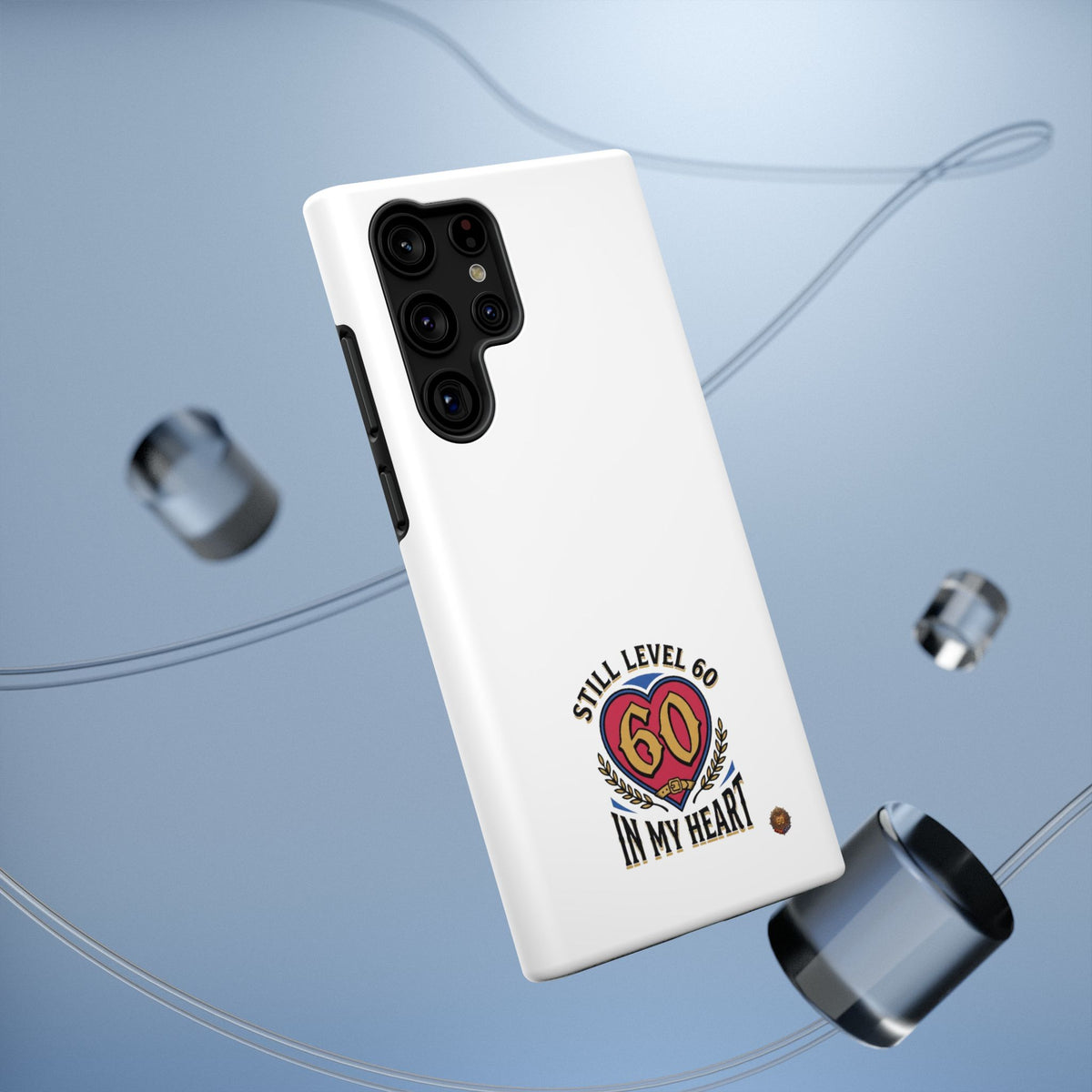 Phone Case — 'Still Level 60 In My Heart' Heavy-Duty Impact-Resistant Phone Case