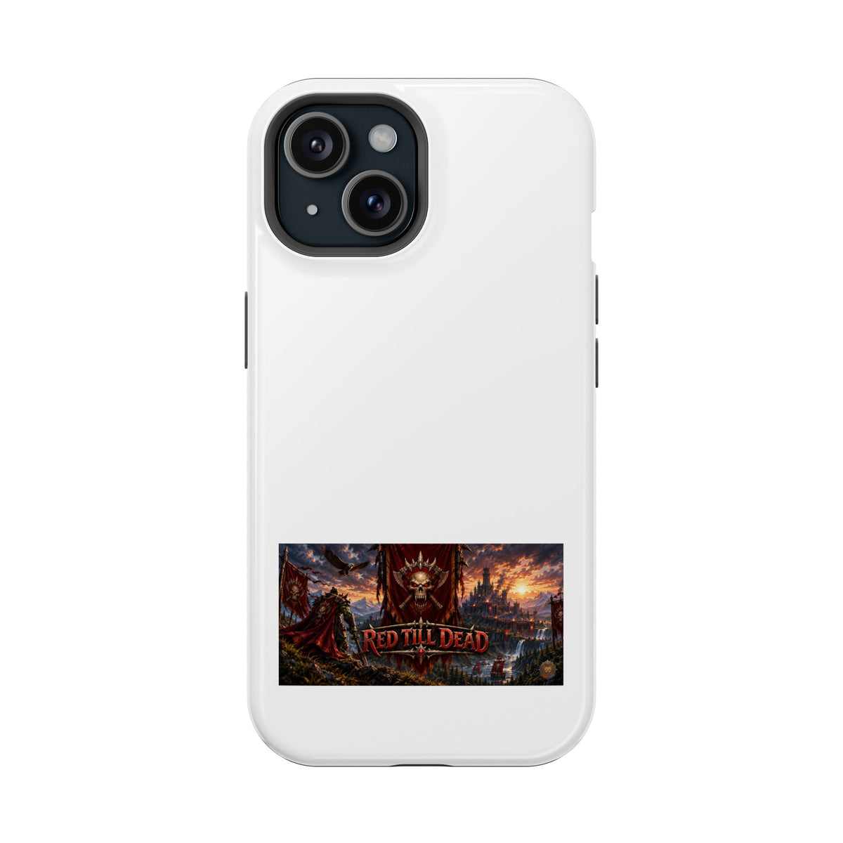Red Till Dead – Banner Art – Phone Case