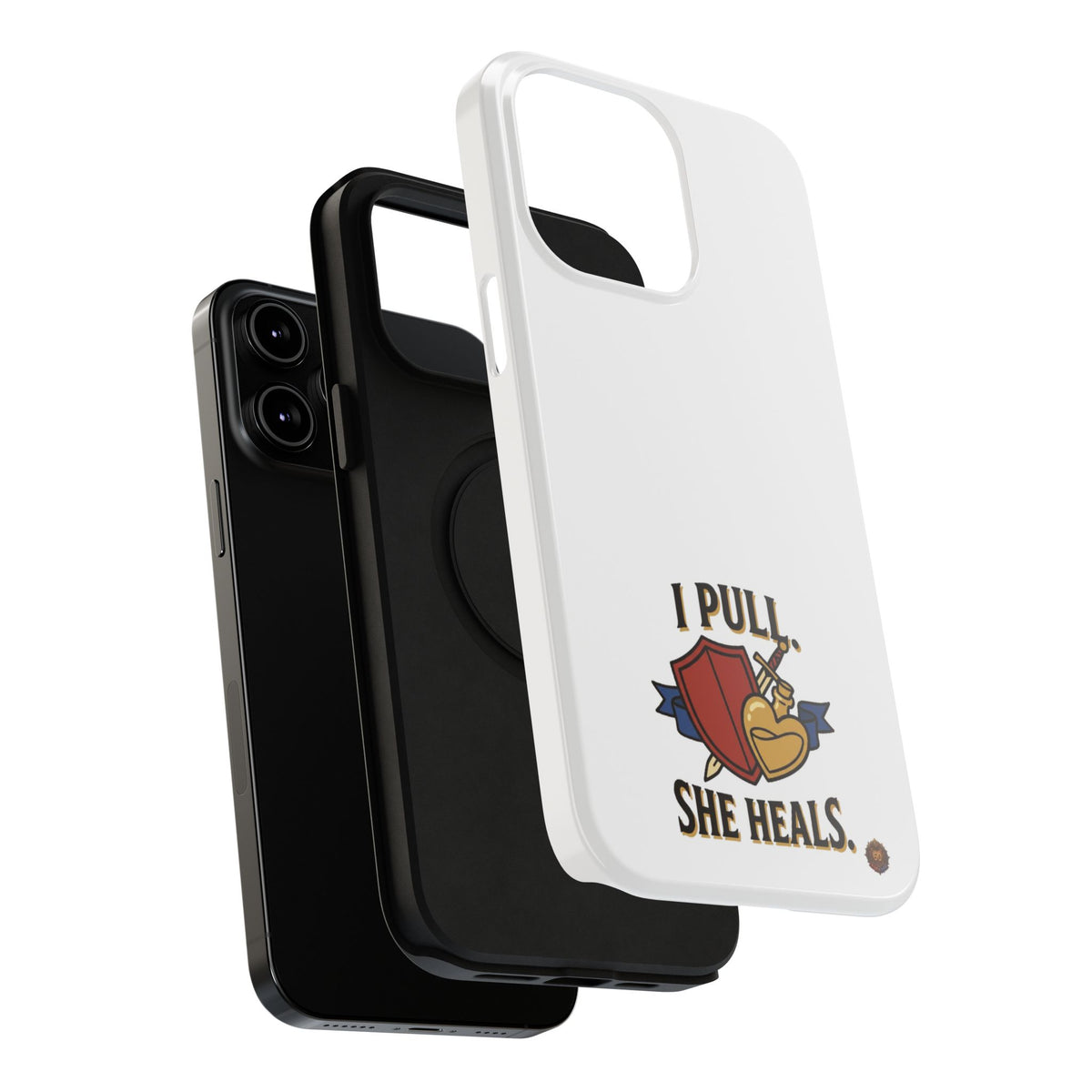 Phone Case — 'I Pull. She Heals.' Heavy-Duty Impact-Resistant Phone Case