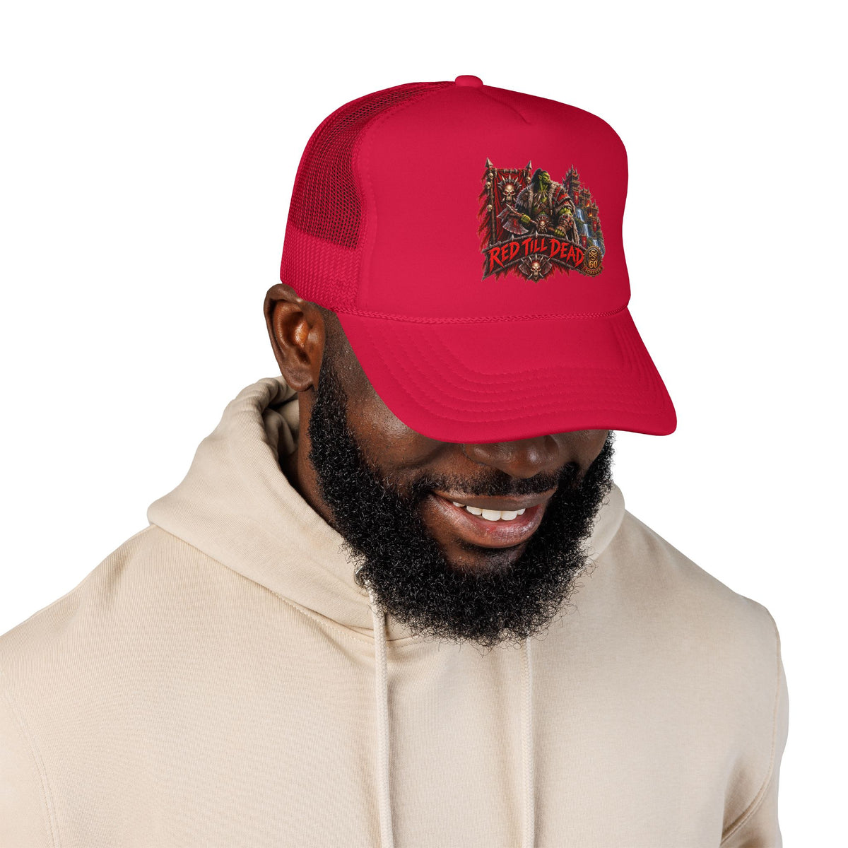 Red Till Dead – Trucker Cap | Sixty Forever Co.