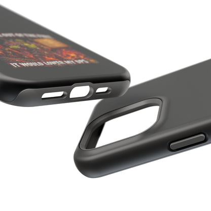 Phone Case — 'Can't Move Out of the Fire, It Would Lower My DPS' Heavy-Duty Impact-Resistant Phone Case