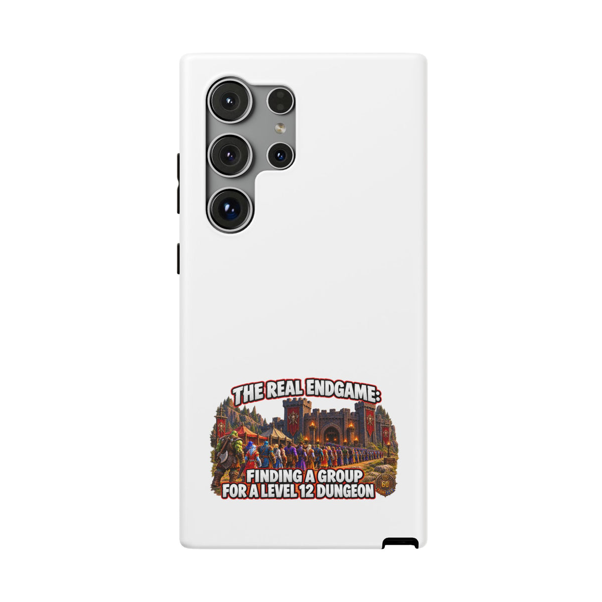 'The Real Endgame: Finding a Group' Heavy-Duty Impact-Resistant Phone Case