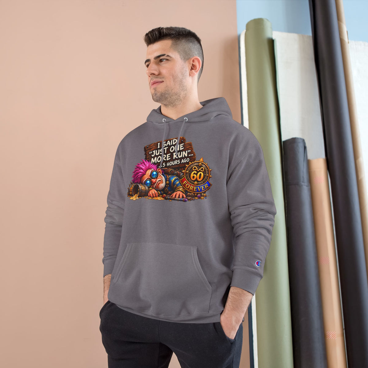 Just One More Run – Hoodie | Sixty Forever Co.