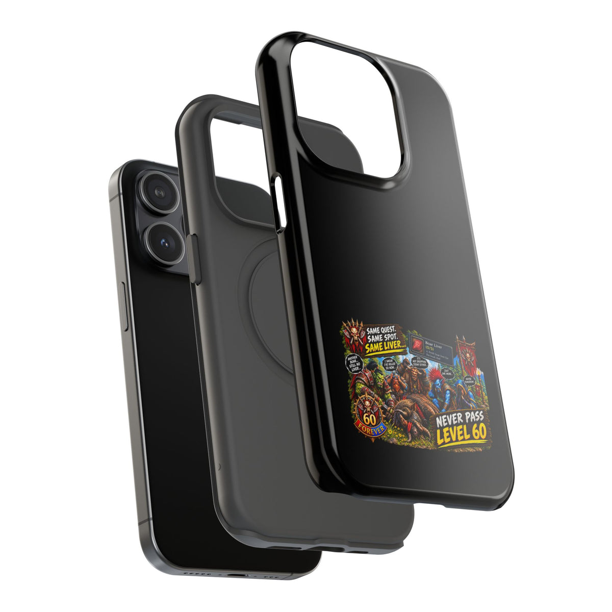Phone Case — 'Same Quest, Same Spot' Heavy-Duty Impact-Resistant Phone Case