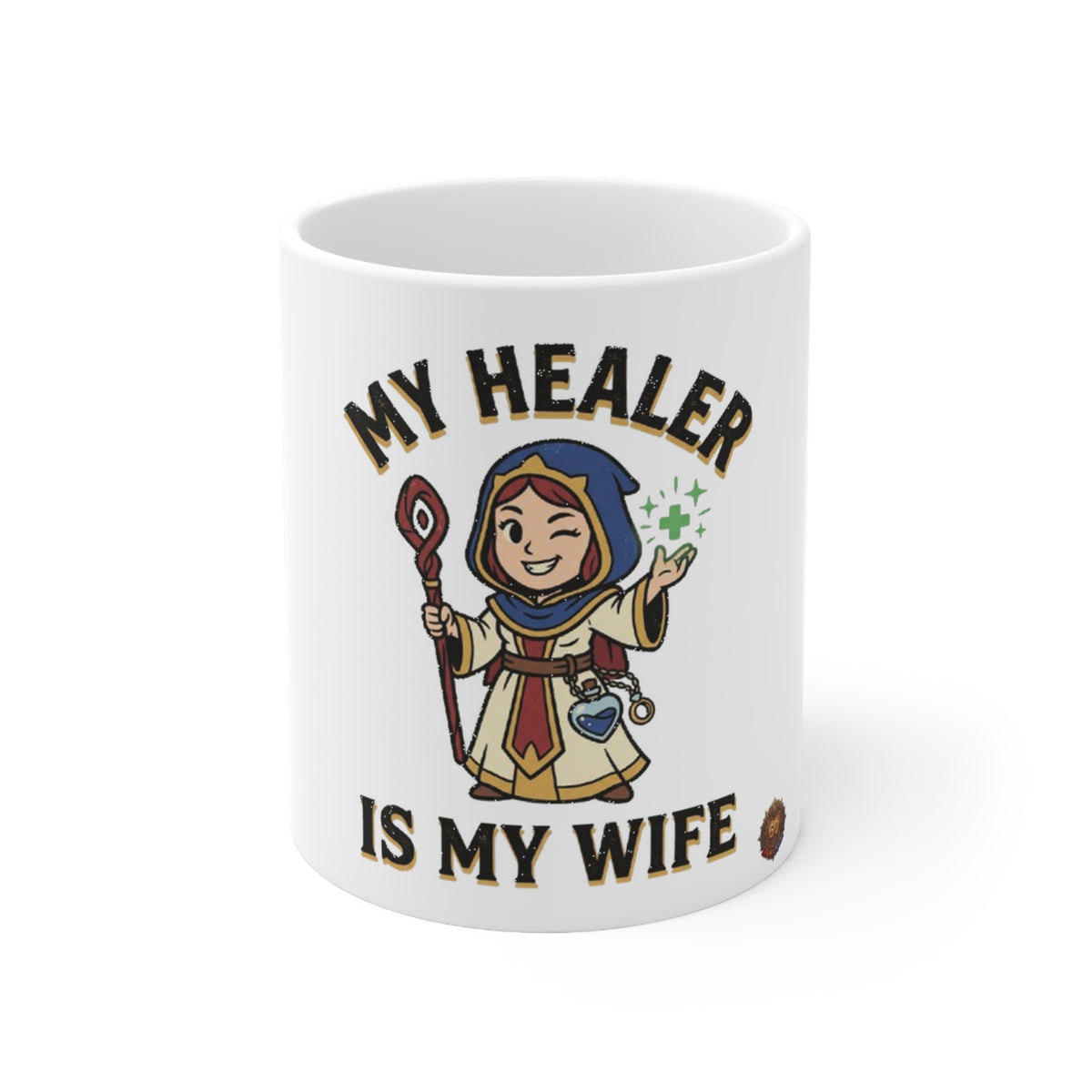 My Healer Is My Wife – White Mug (11oz)