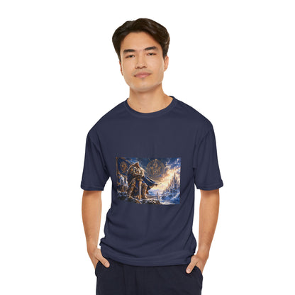 Viking Warrior Battle Scene Performance Tee