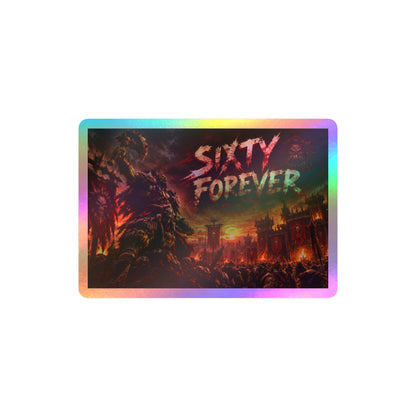 Sixty Forever – Red Fortress – Poster Decal