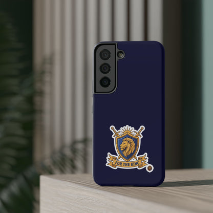 Phone Case — 'For The King Crest' Heavy-Duty Impact-Resistant Phone Case