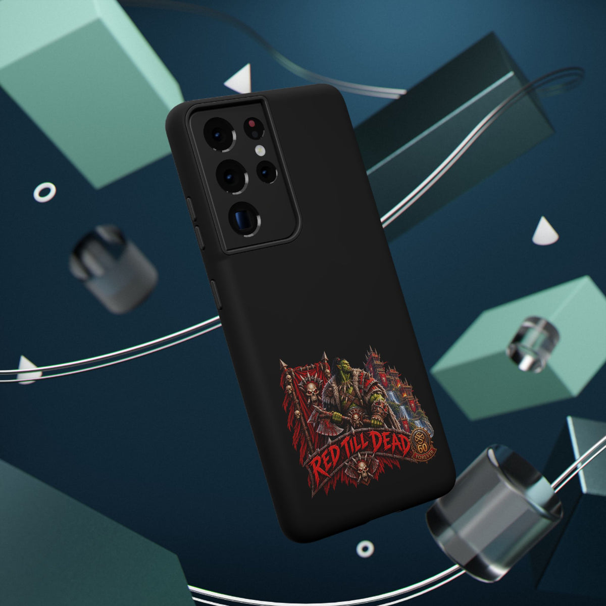Phone Case — 'Red Till Dead' Heavy-Duty Impact-Resistant Phone Case