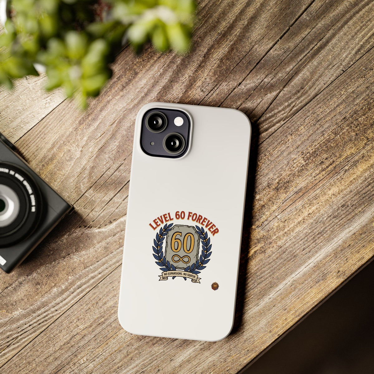 Level 60 Forever Slim Phone Case — 60th Birthday Gift, Milestone Celebration