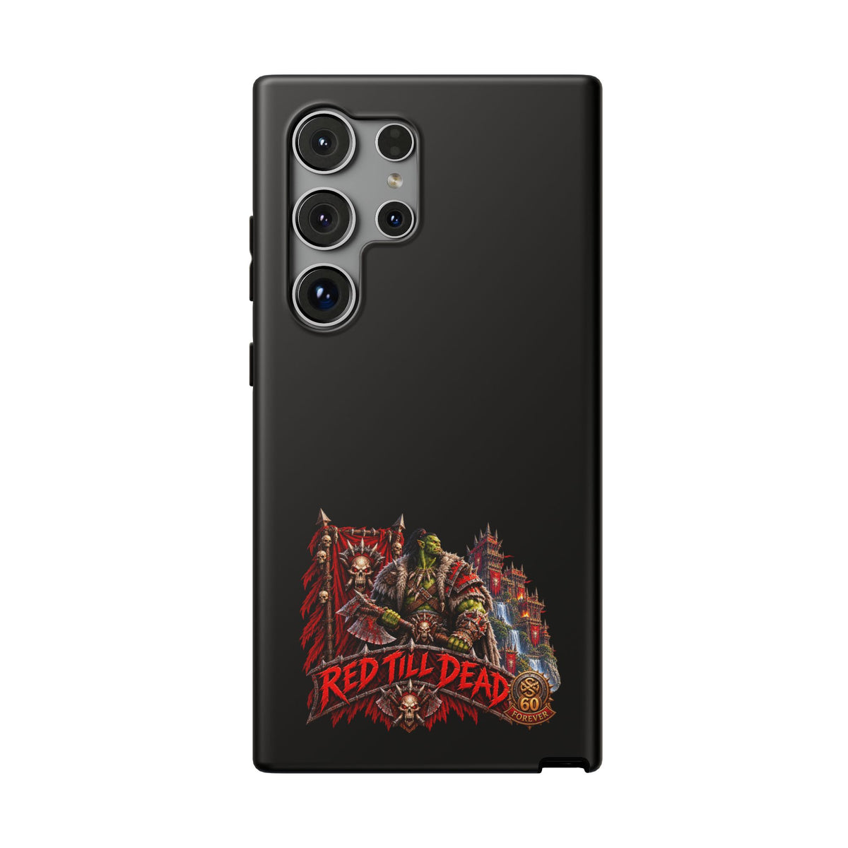 Phone Case — 'Red Till Dead' Heavy-Duty Impact-Resistant Phone Case