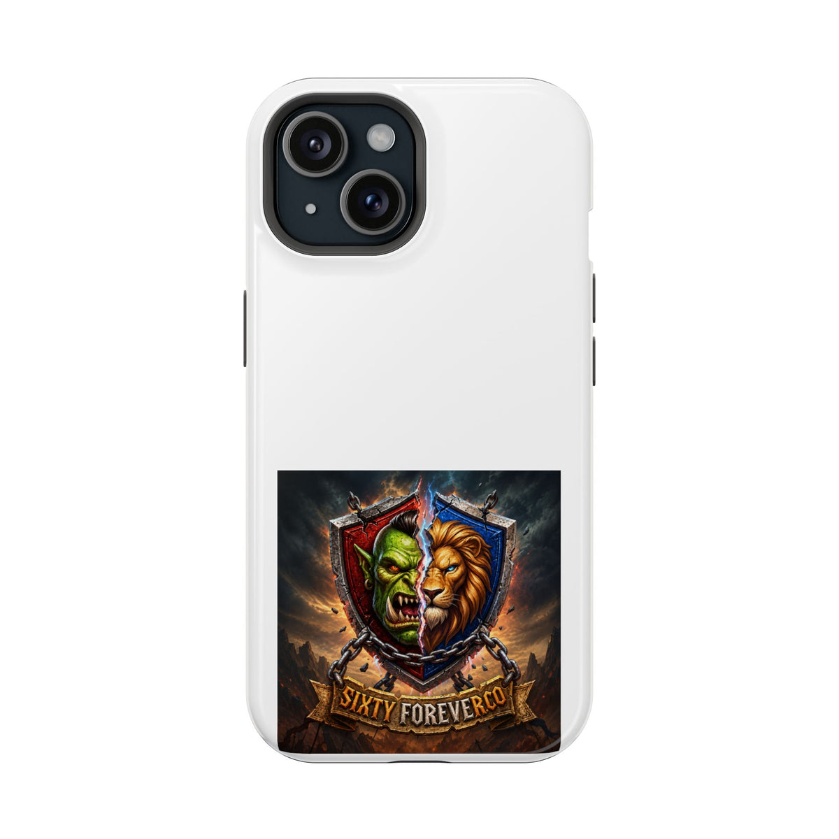Pick Your Side – Split Shield – Phone Case
