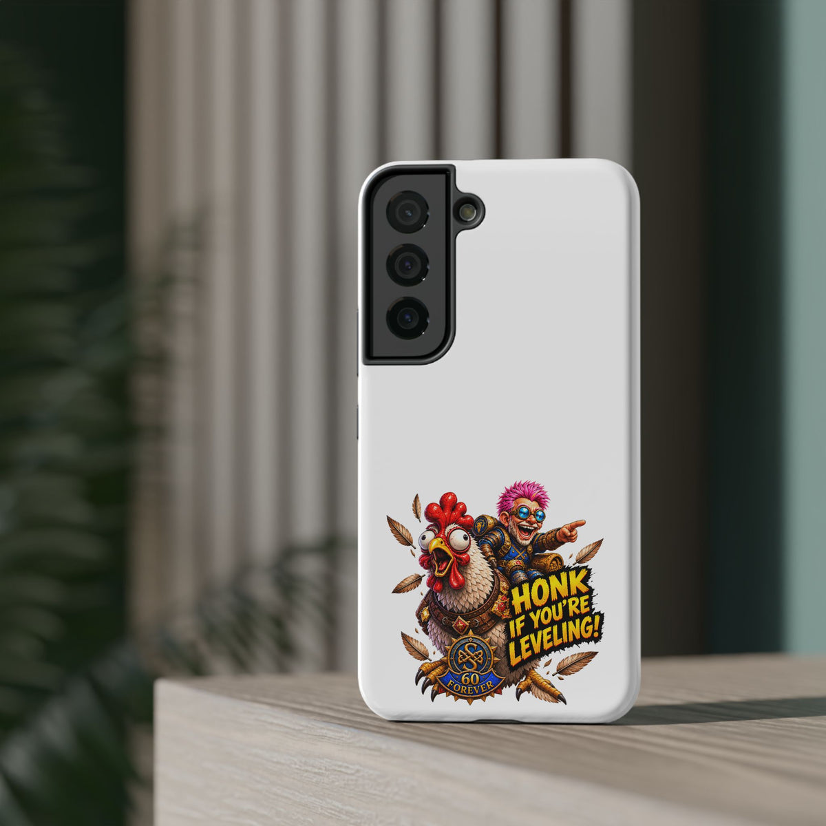 Honk If You're Leveling – Phone Case