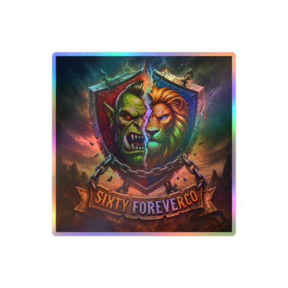 Pick Your Side – Split Shield – Sticker