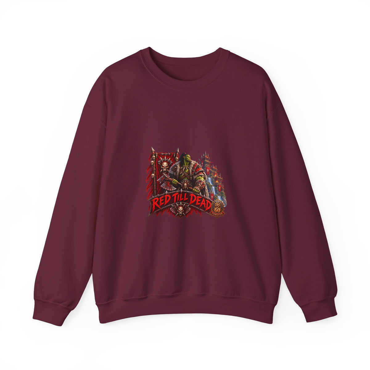Red Till Dead Graphic Sweatshirt