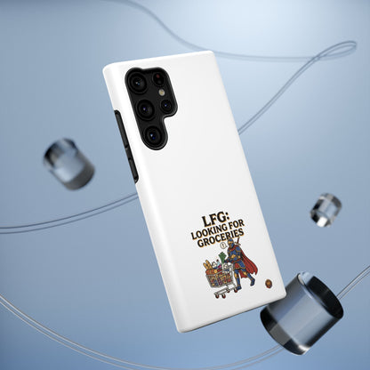 Phone Case — 'LFG: Looking for Groceries' Heavy-Duty Impact-Resistant Phone Case