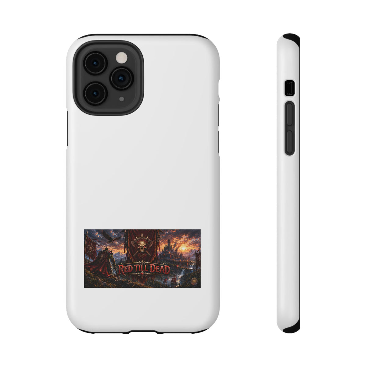 Red Till Dead – Banner Art – Phone Case
