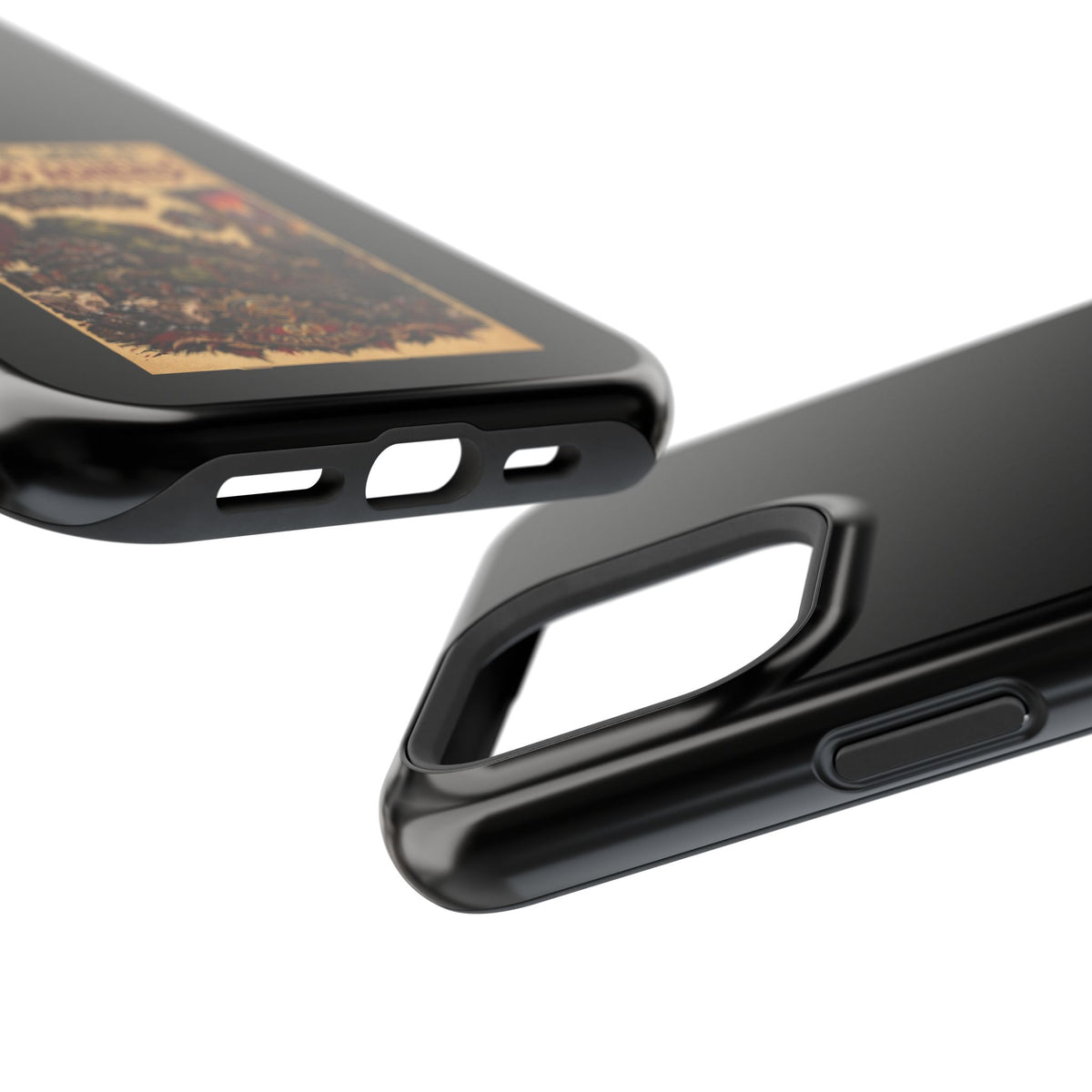 Phone Case — 'Social Life: Level 0 — Level 60 Achieved (Skull Banner)' Heavy-Duty Impact-Resistant Phone Case