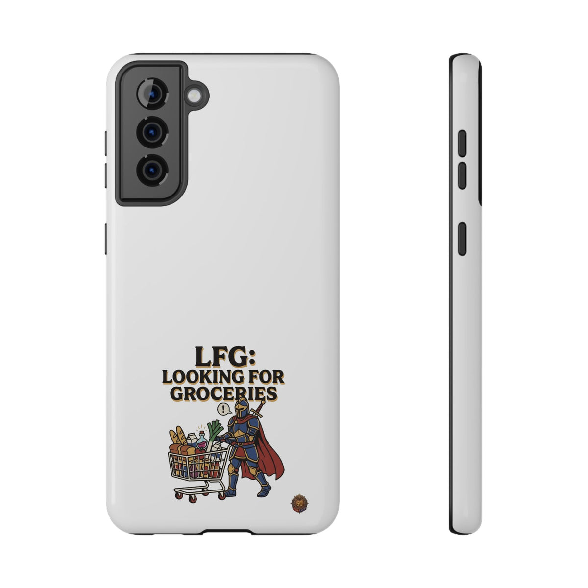 Phone Case — 'LFG: Looking for Groceries' Heavy-Duty Impact-Resistant Phone Case