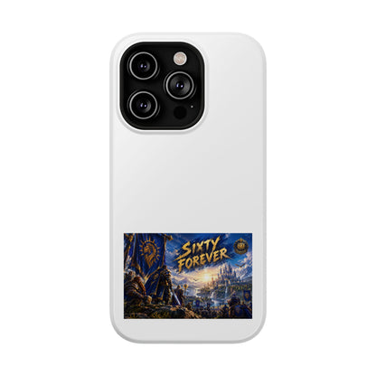 Sixty Forever – Blue Banner – Phone Case