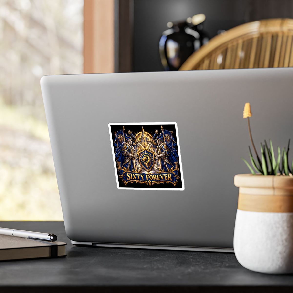 For The King – Crest – Poster Decal