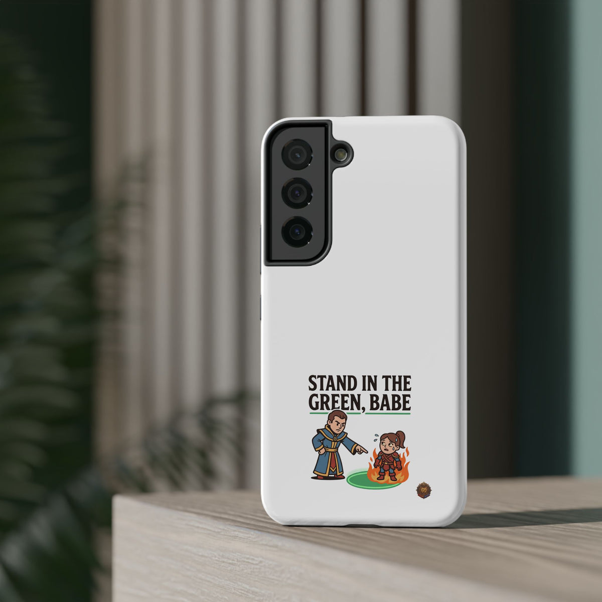 Phone Case — 'Stand in the Green, Babe' Heavy-Duty Impact-Resistant Phone Case