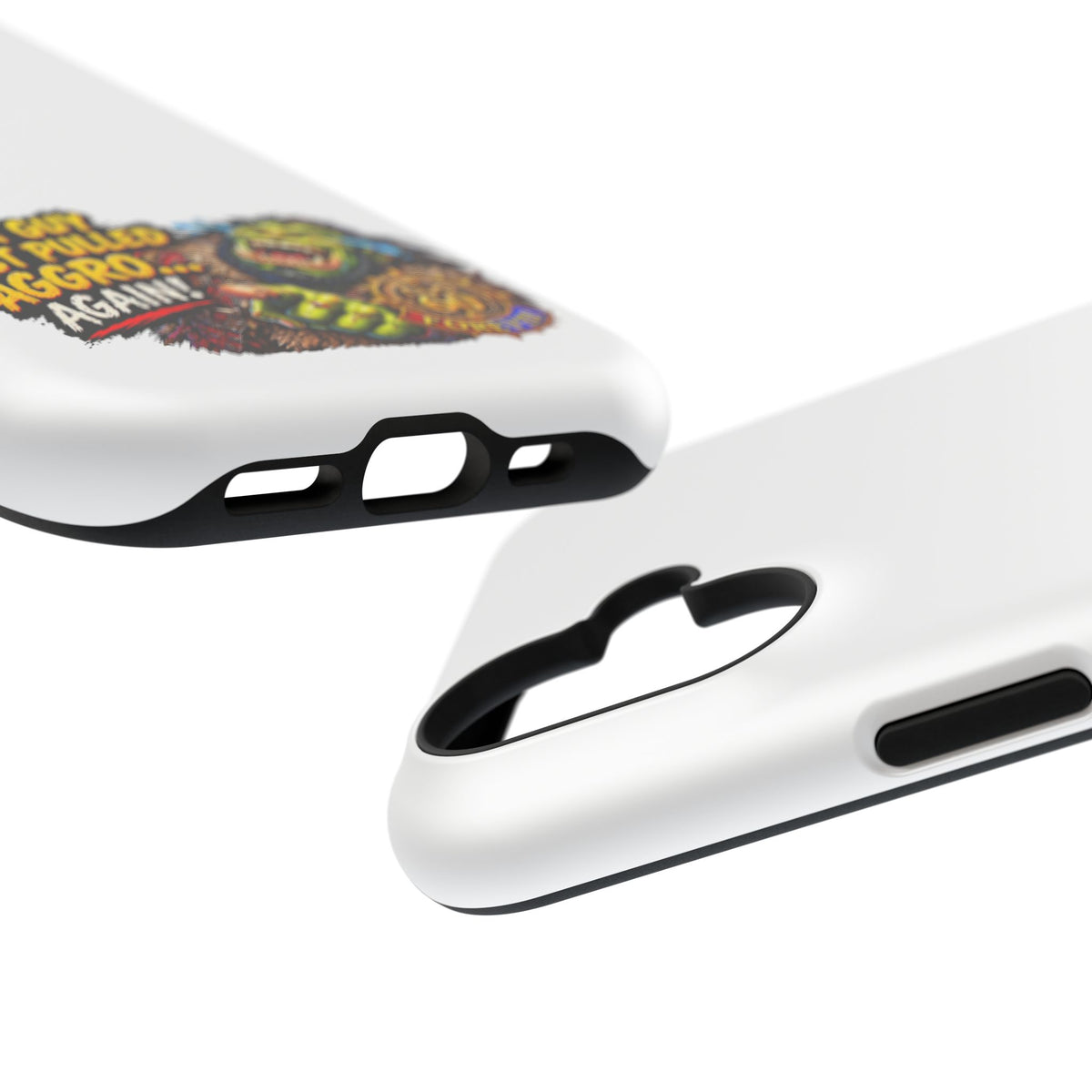 Phone Case — 'That Guy Just Pulled Aggro… Again' Heavy-Duty Impact-Resistant Phone Case