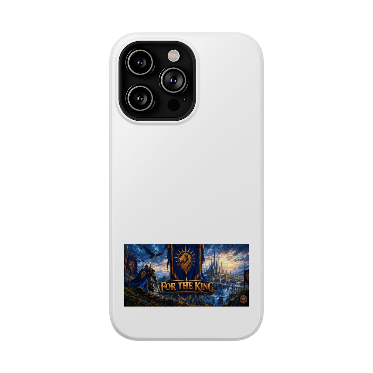 For The King – Banner Art – Phone Case