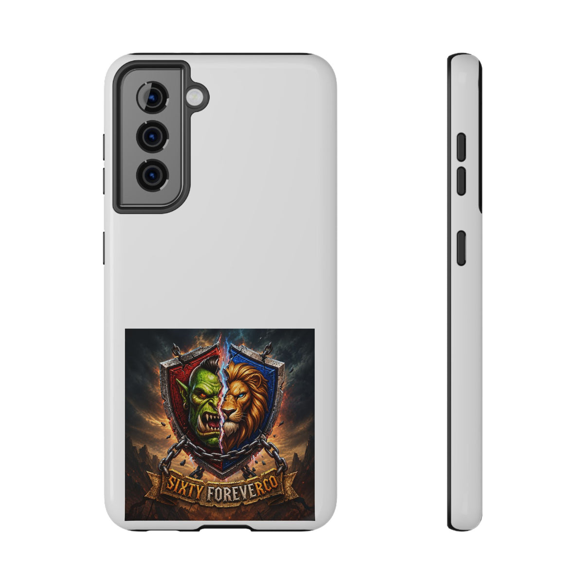 Pick Your Side – Split Shield – Phone Case