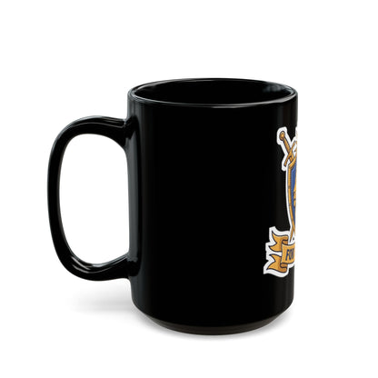 For The King Crest – Black Mug (11oz & 15oz)