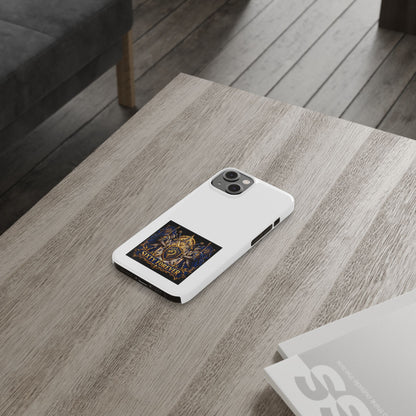 Slim Phone Case — "Sixty Forever" Shield Knight Graphic