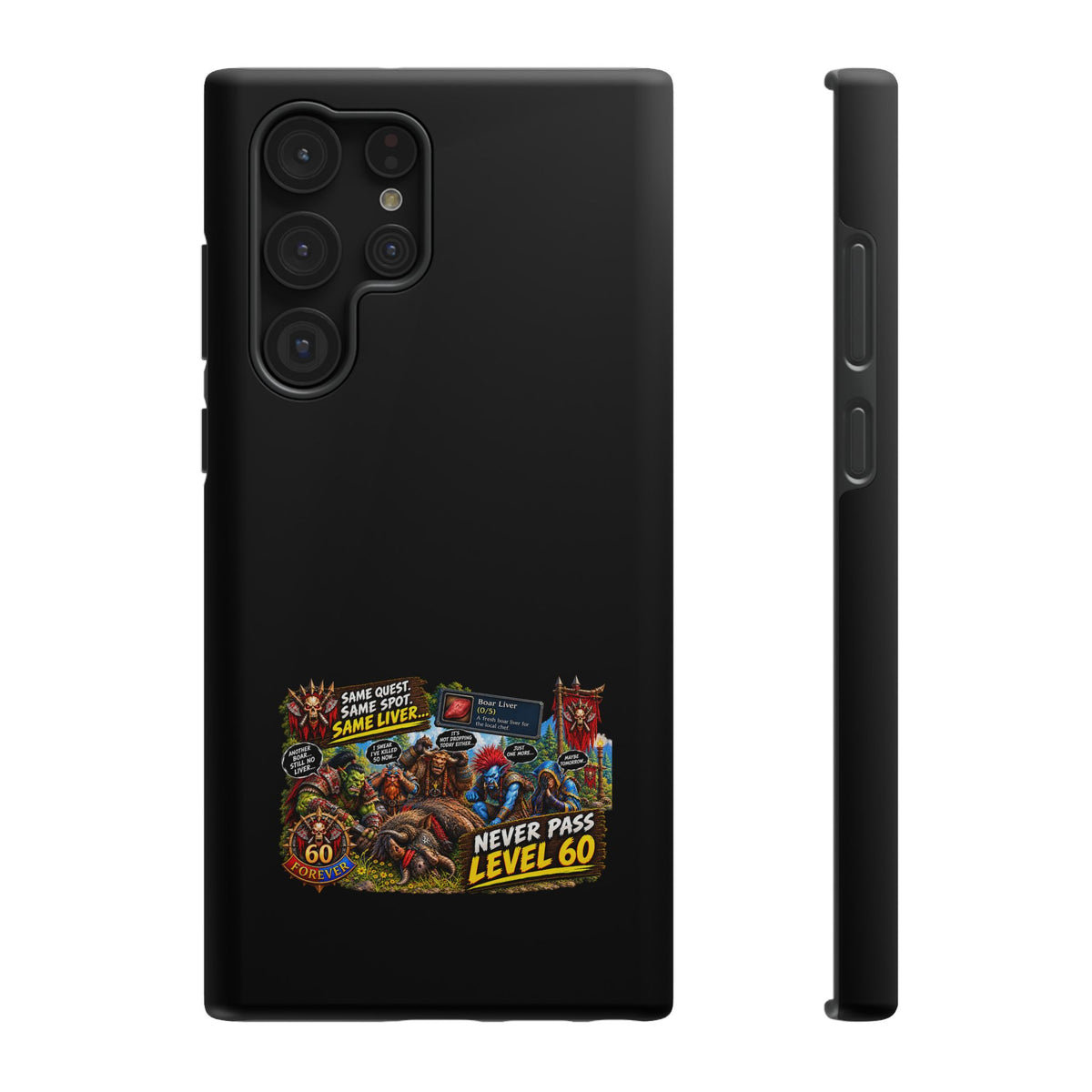 Phone Case — 'Same Quest, Same Spot' Heavy-Duty Impact-Resistant Phone Case
