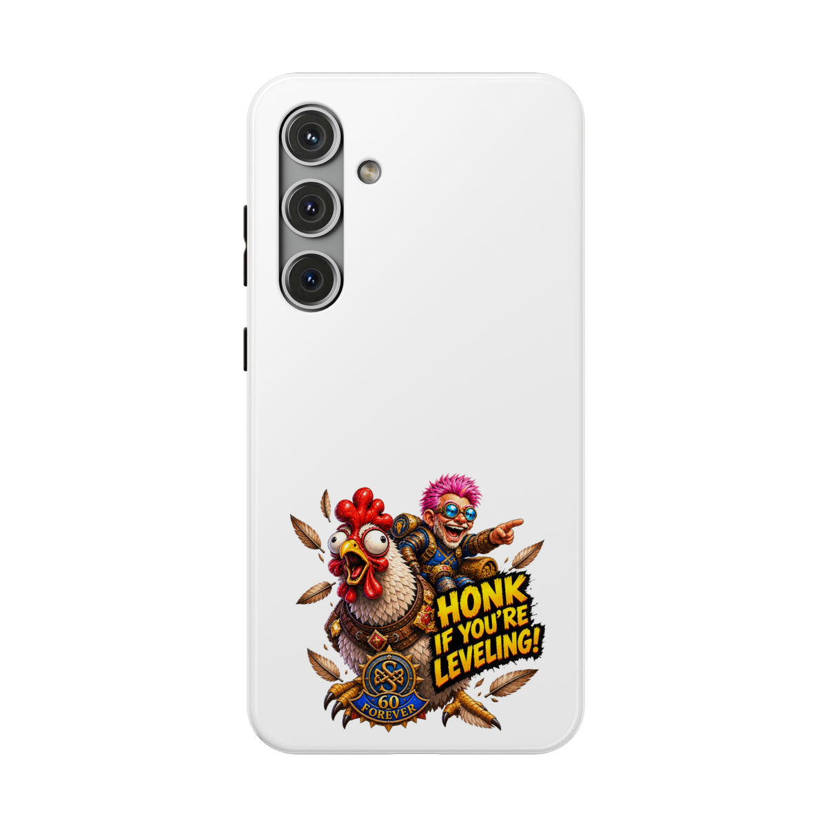 Honk If You're Leveling – Phone Case