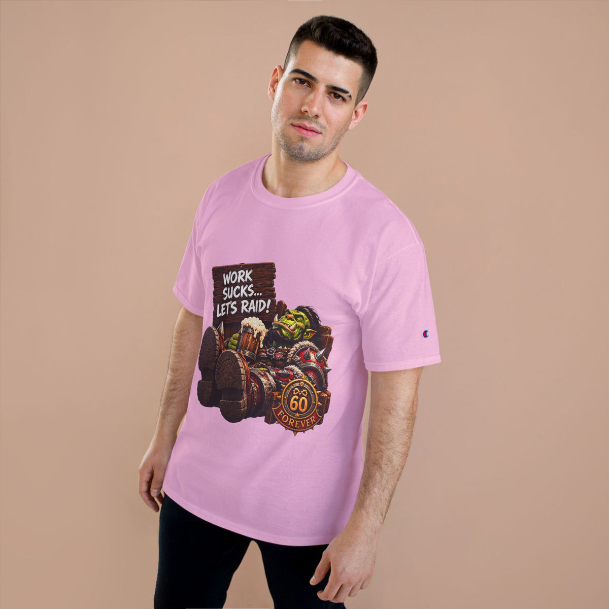 Work Sucks, Let's Raid – T-Shirt | Sixty Forever Co.