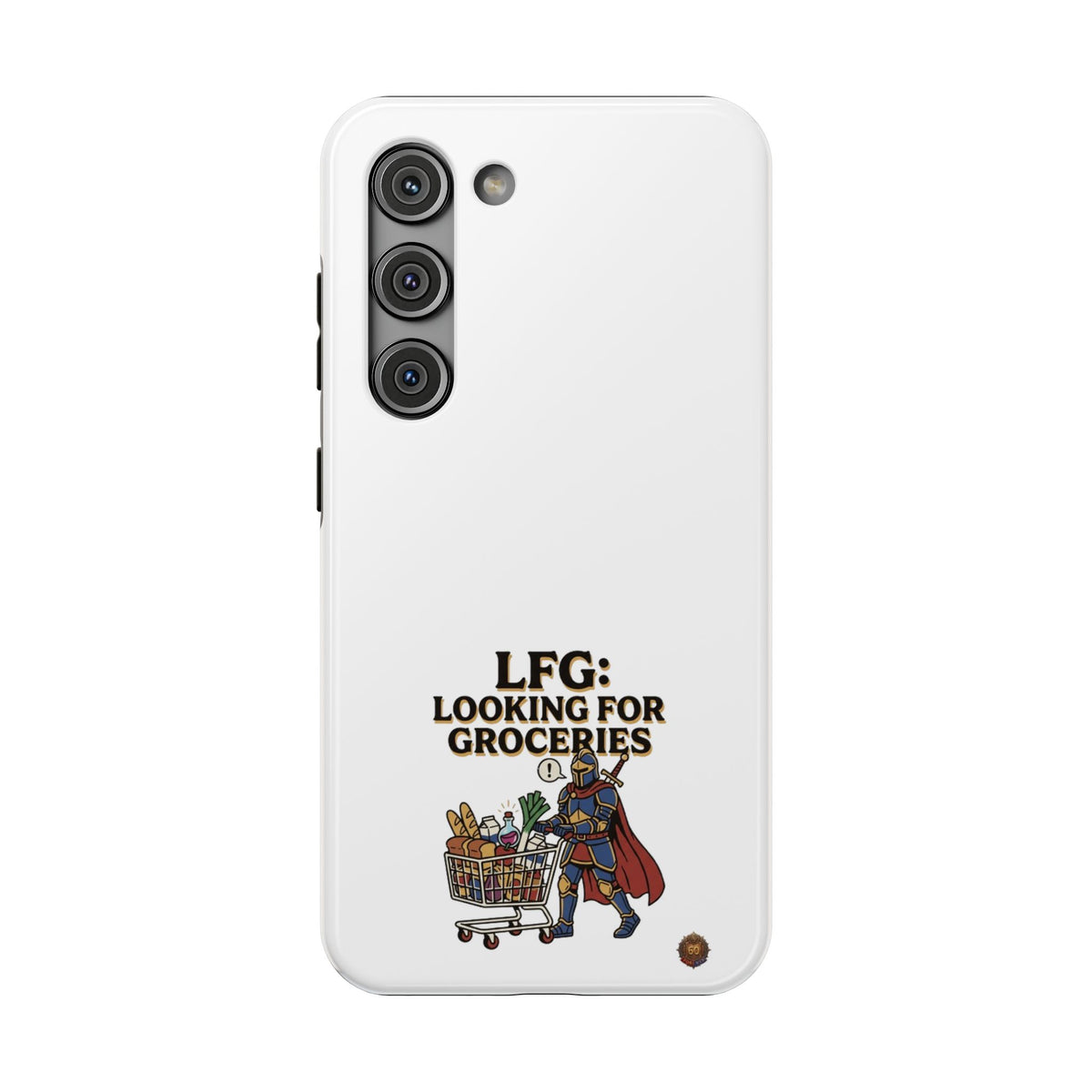 Phone Case — 'LFG: Looking for Groceries' Heavy-Duty Impact-Resistant Phone Case