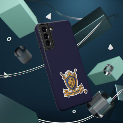 Phone Case — 'For The King Crest' Heavy-Duty Impact-Resistant Phone Case