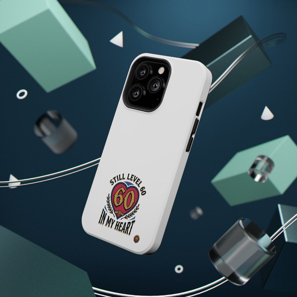 Phone Case — 'Still Level 60 In My Heart' Heavy-Duty Impact-Resistant Phone Case