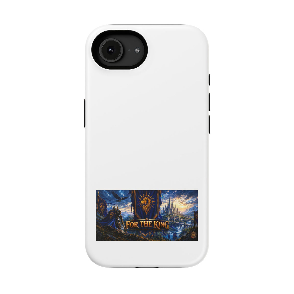 For The King – Banner Art – Phone Case