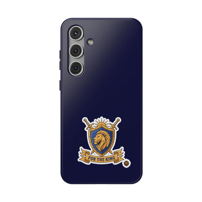 Phone Case — 'For The King Crest' Heavy-Duty Impact-Resistant Phone Case
