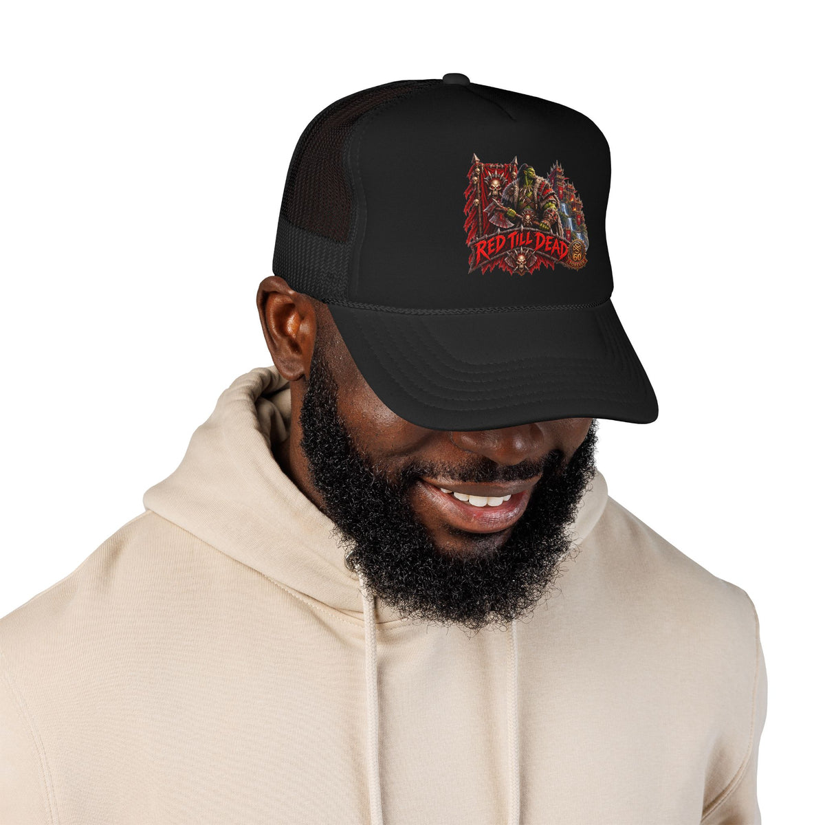 Red Till Dead – Trucker Cap | Sixty Forever Co.